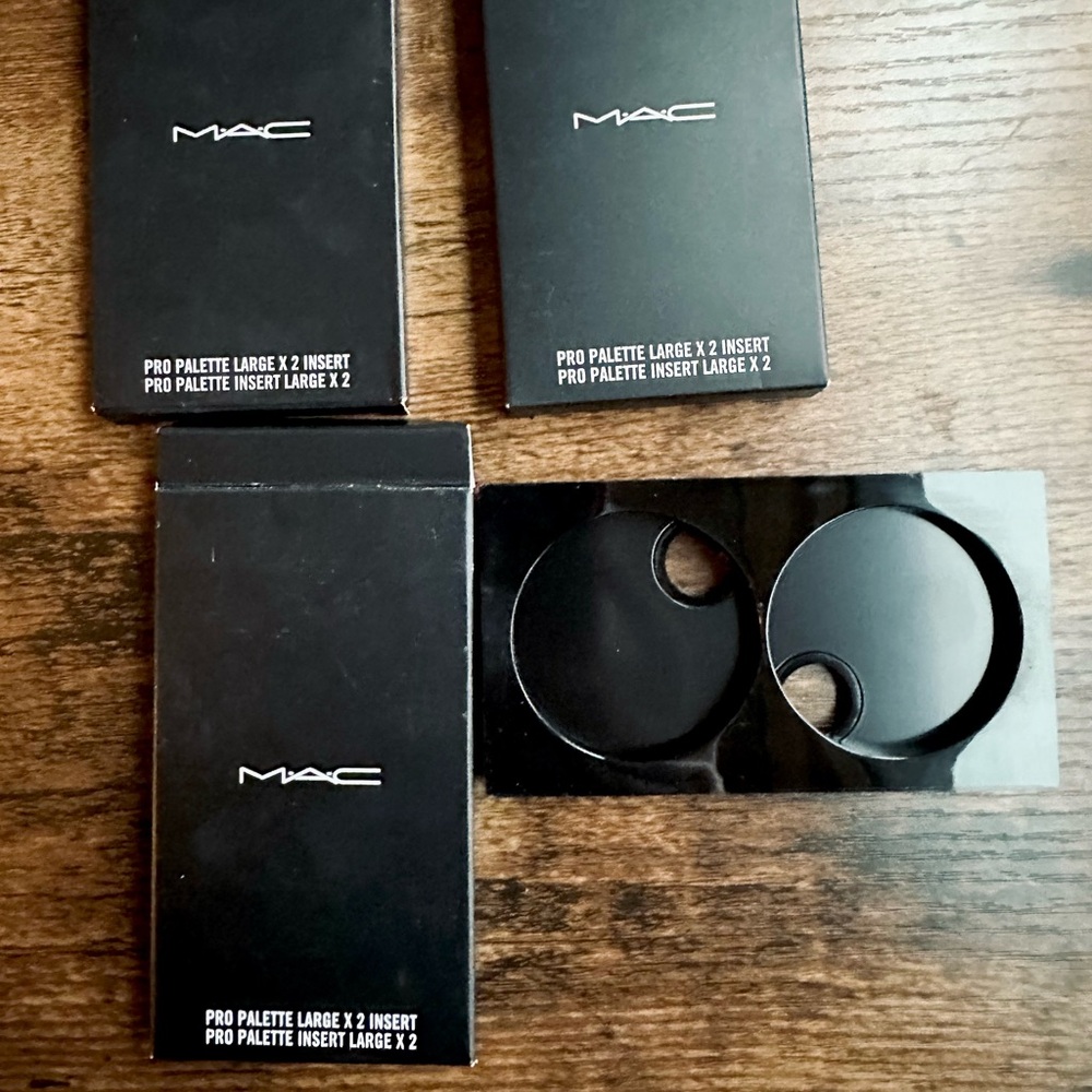 3 mac pro palette large x 2 inserts